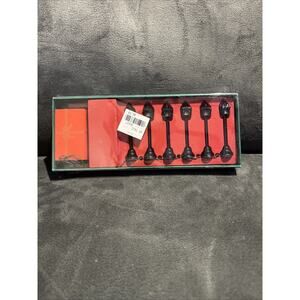 NIB Set of 6 Battery Operated LAMP POSTS Street Lamps Dollhouse Miniatures